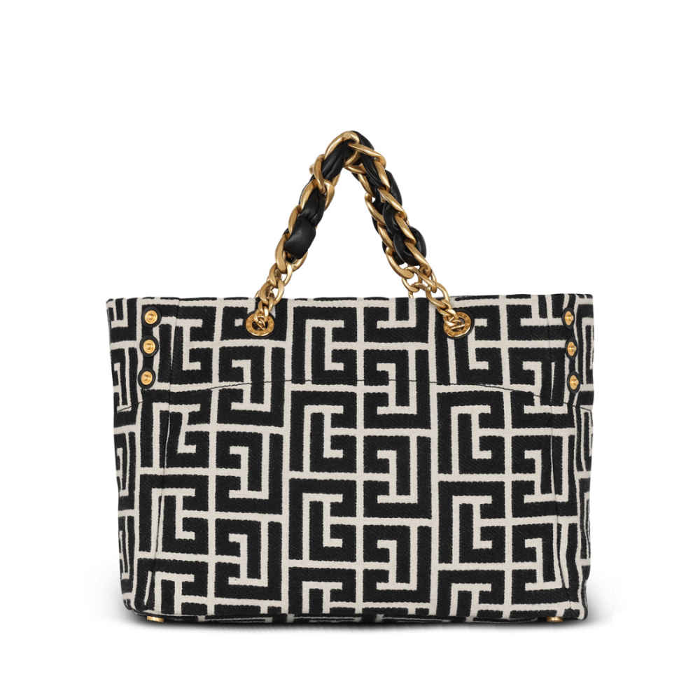 Balmain Premium Black Tote Bags-thumb-2