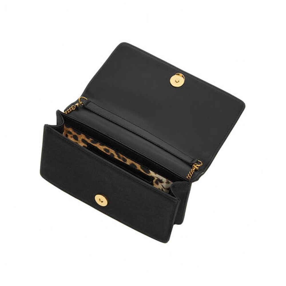 Roberto Cavalli Monogram Mirror Snake Black & Golden Shoulder bag-thumb-3