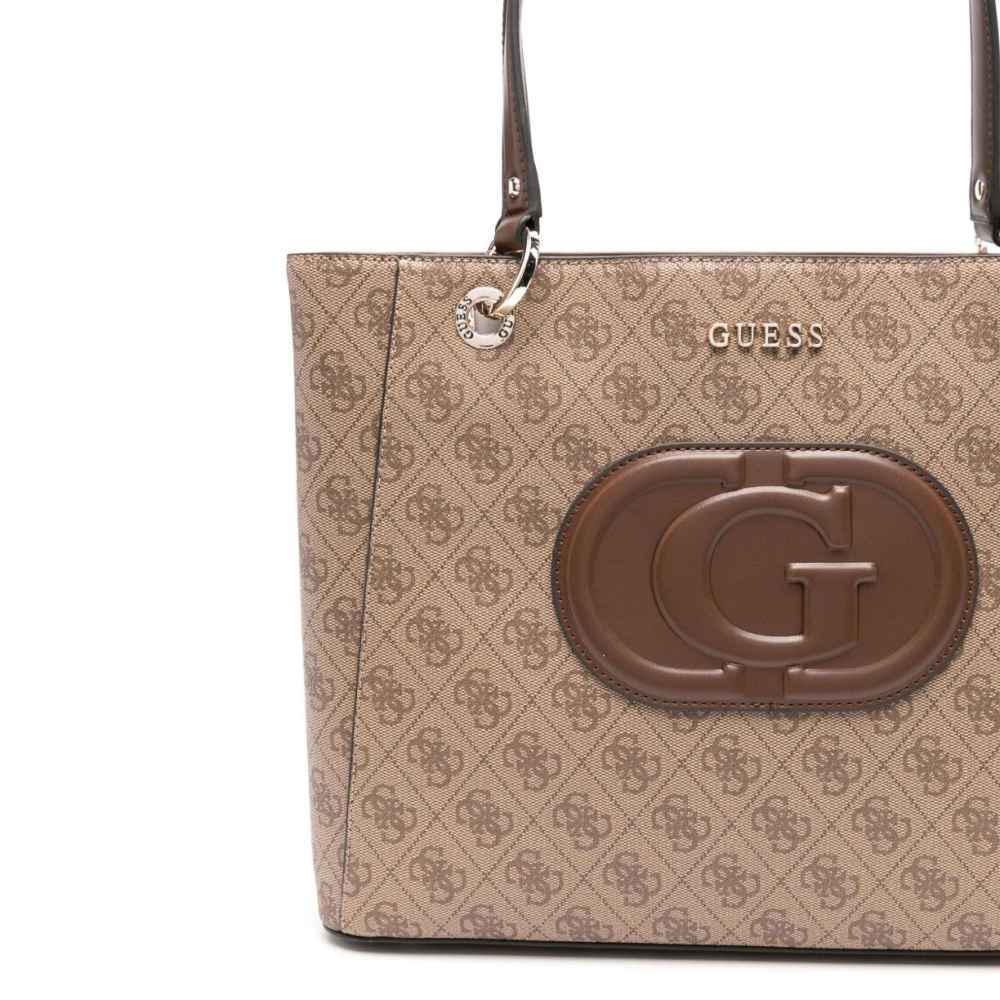 Guess Noelle Brown Shoulder Bag-2