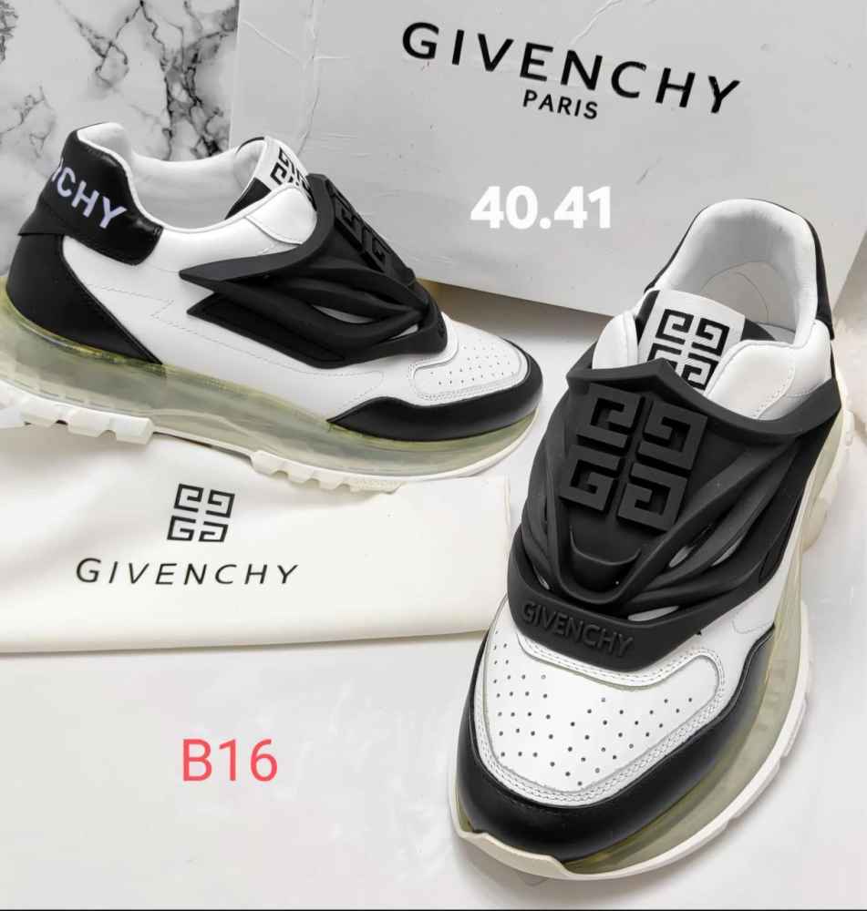 Givenchy White Black Premium Quality Sneakers-thumb-0