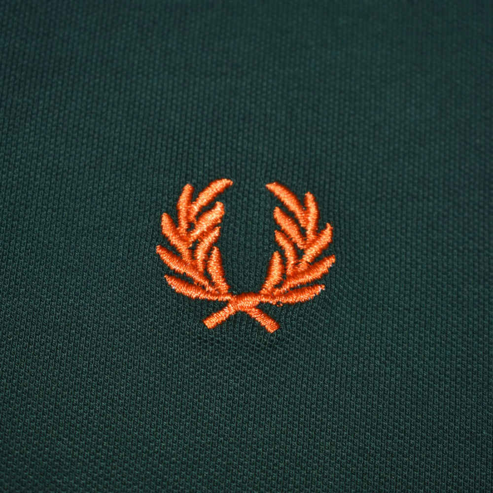 Fred Perry Embroidery Logo Green Premium Dress-thumb-3