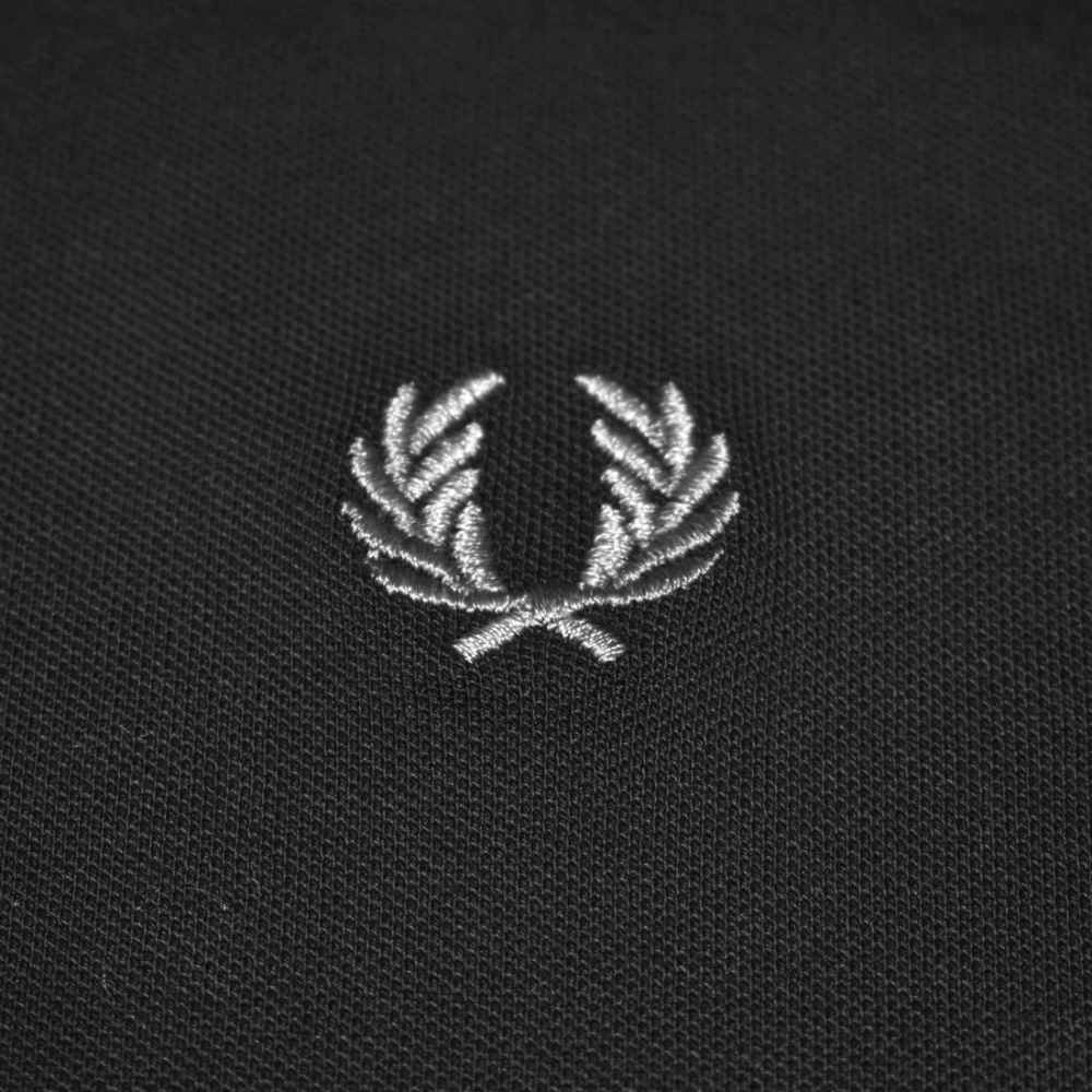 Fred Perry Embroidery Logo Black Premium Dress-3