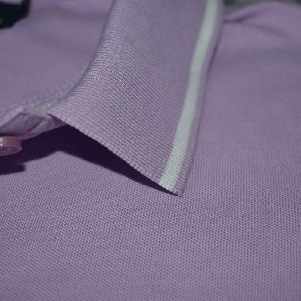 Ralph Lauren Embroidery Logo Purple Premium Dress-thumb-4