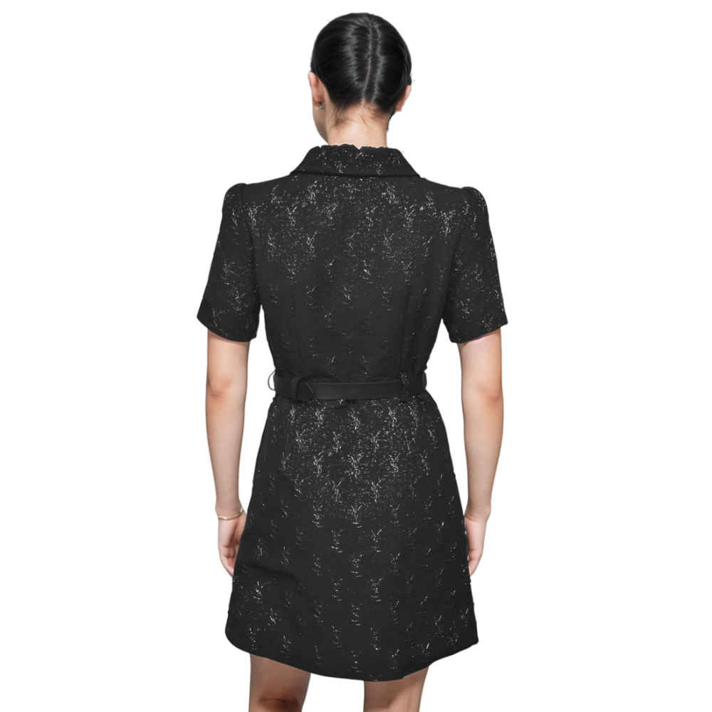 YSL Black Premium Quality Dress-2