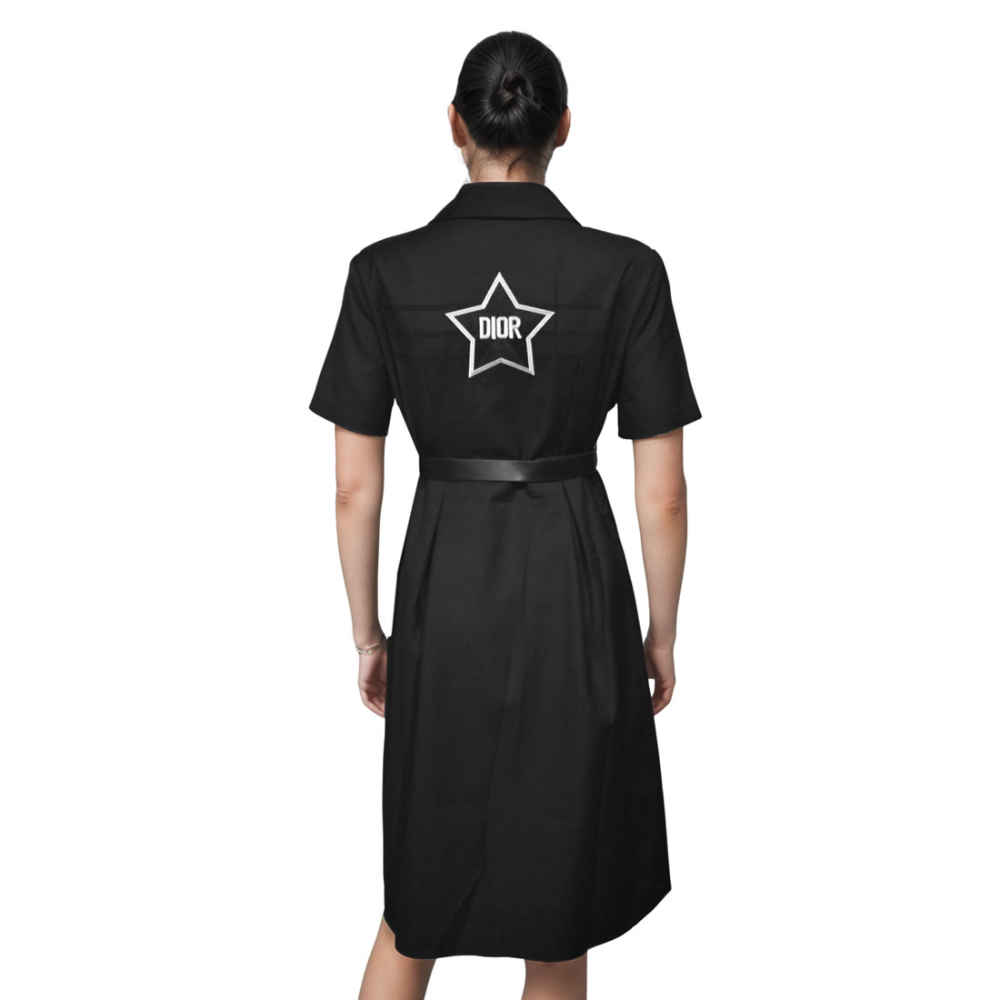 Dior Black Premium Quality Dress-2