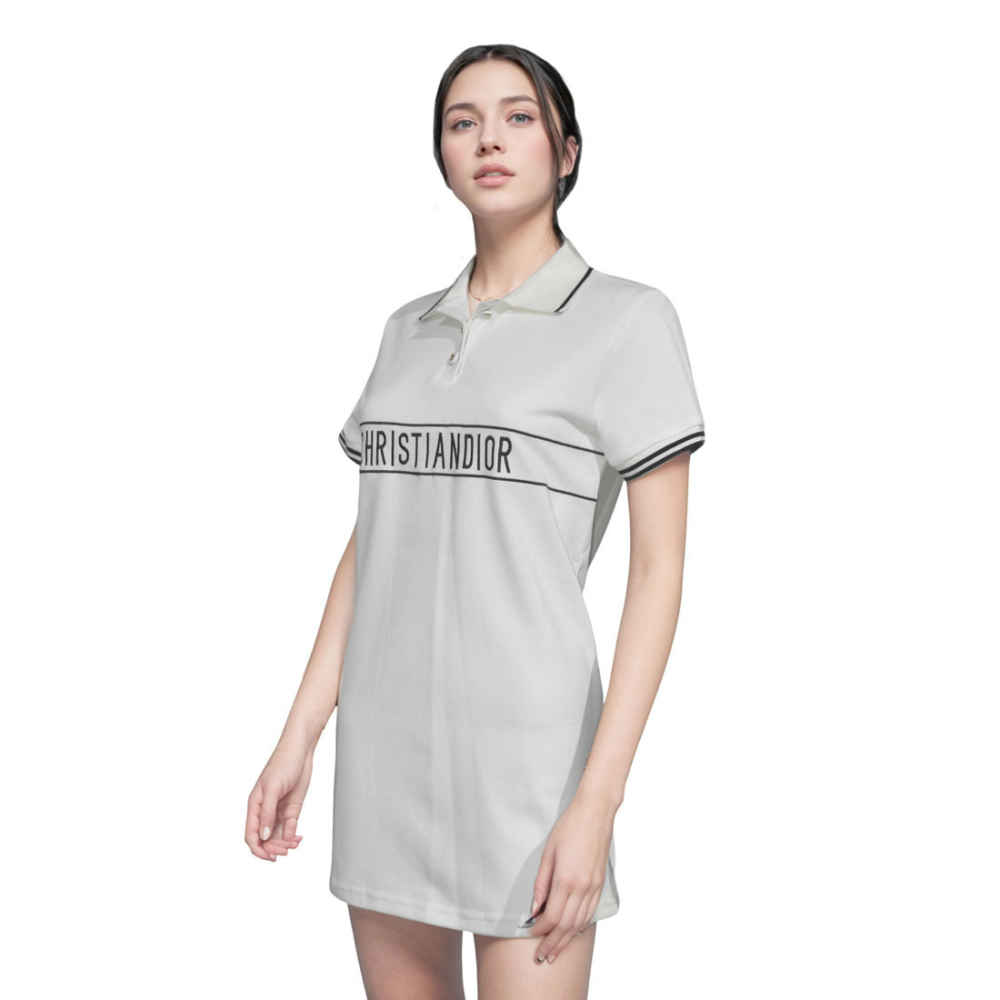 Dior White Premium Quality Dress-thumb-0