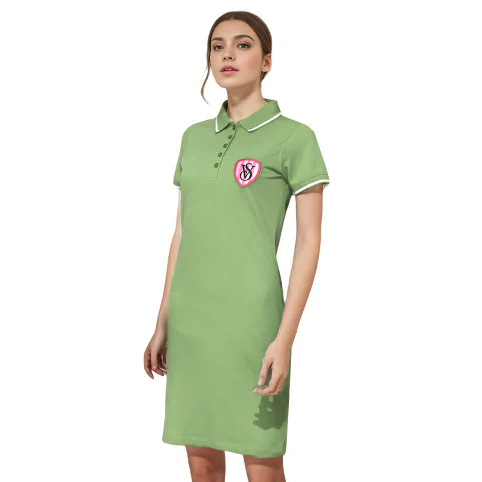 Victoria's Secret Green Premium Quality Dress-thumb-0