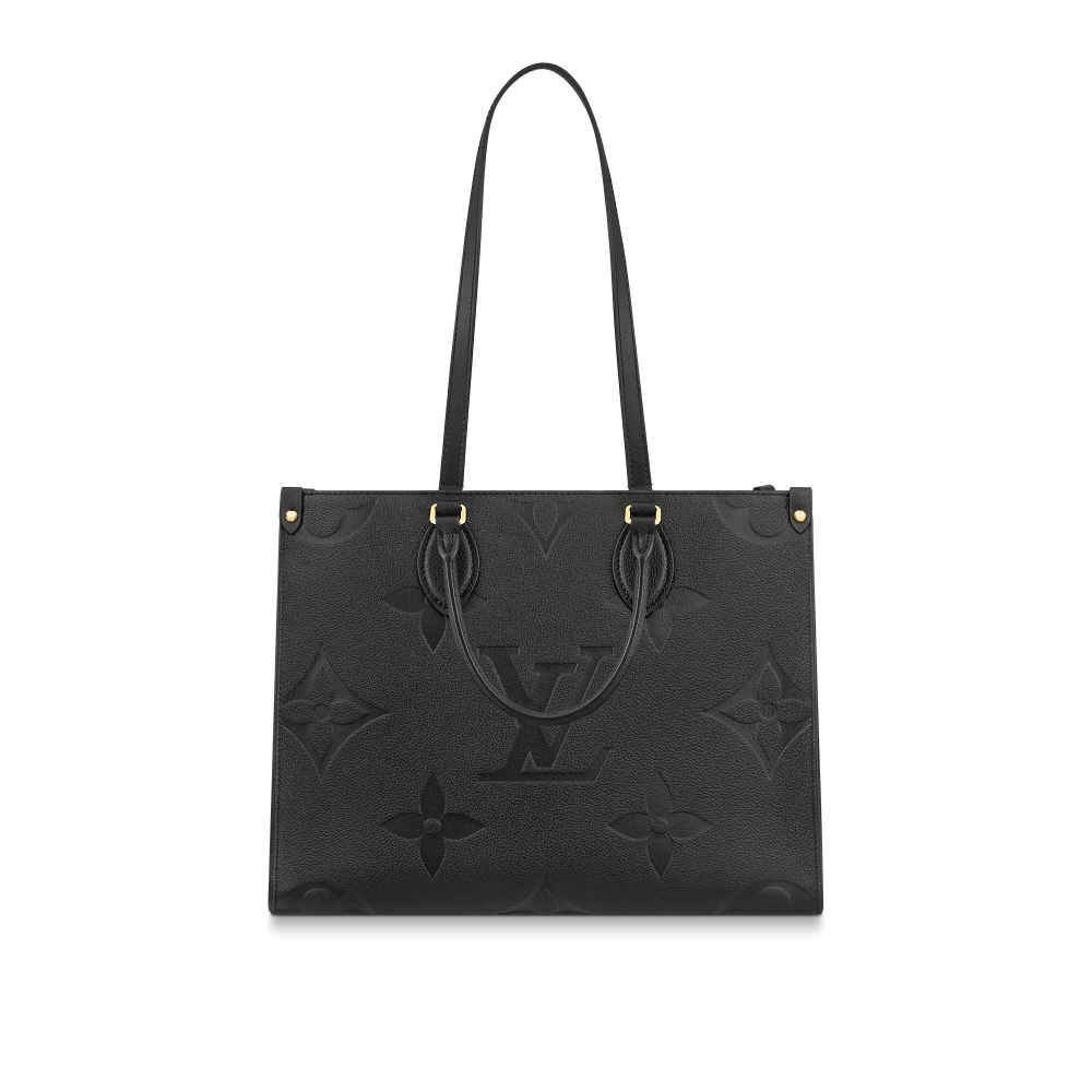 Louis Vuitton Onthego MM Black Tote Bag-6