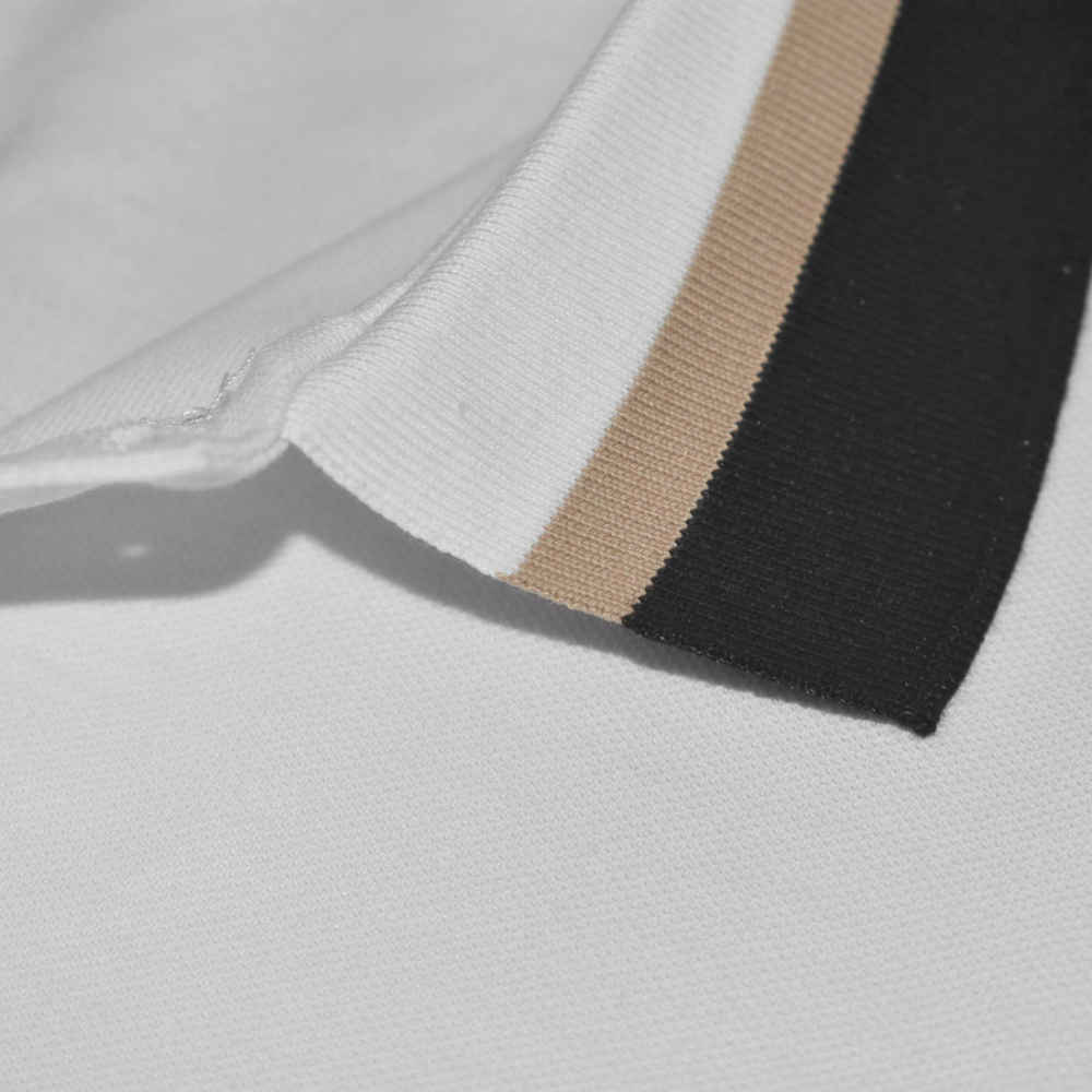 Burberry White Premium Quality Cotton T-shirt-4