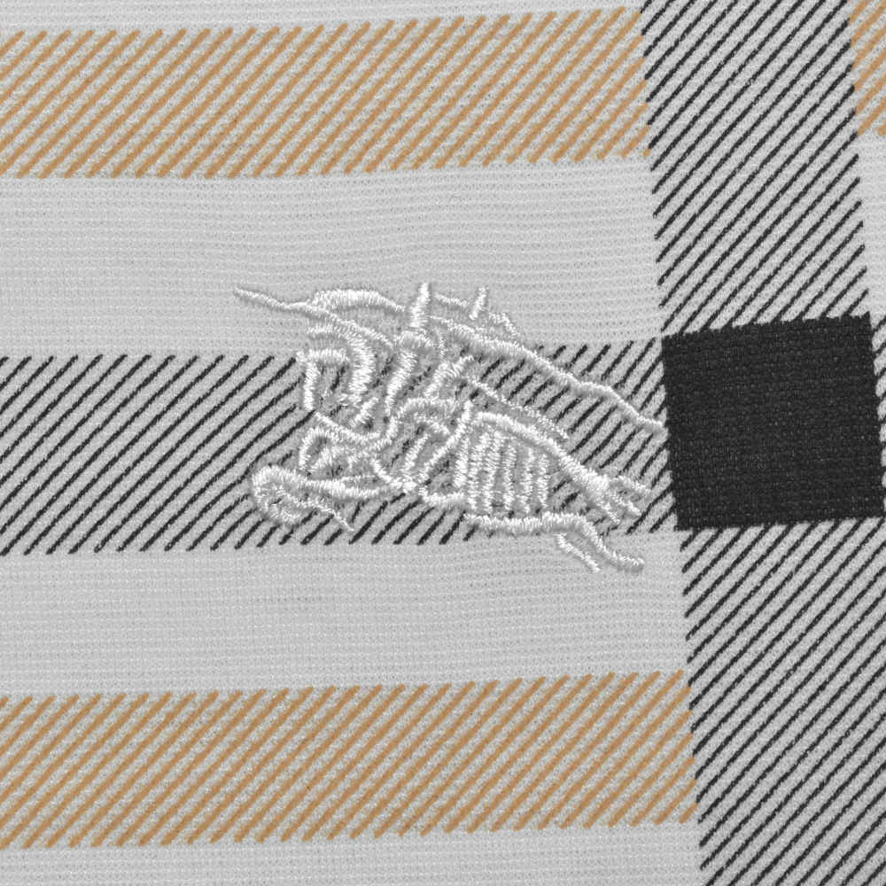 Burberry White Premium Quality T Shirt-3