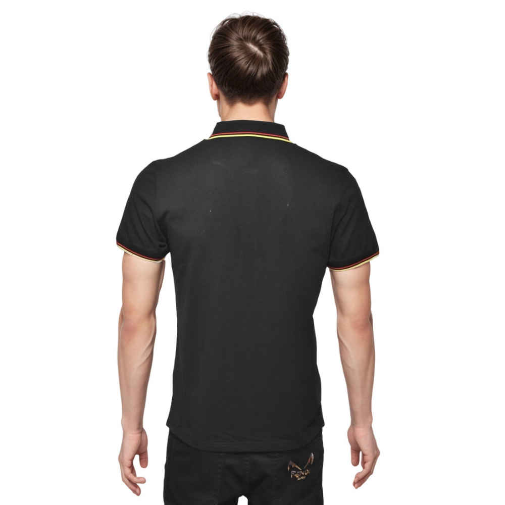 Prada Black Premium Quality Polo Tees-thumb-1