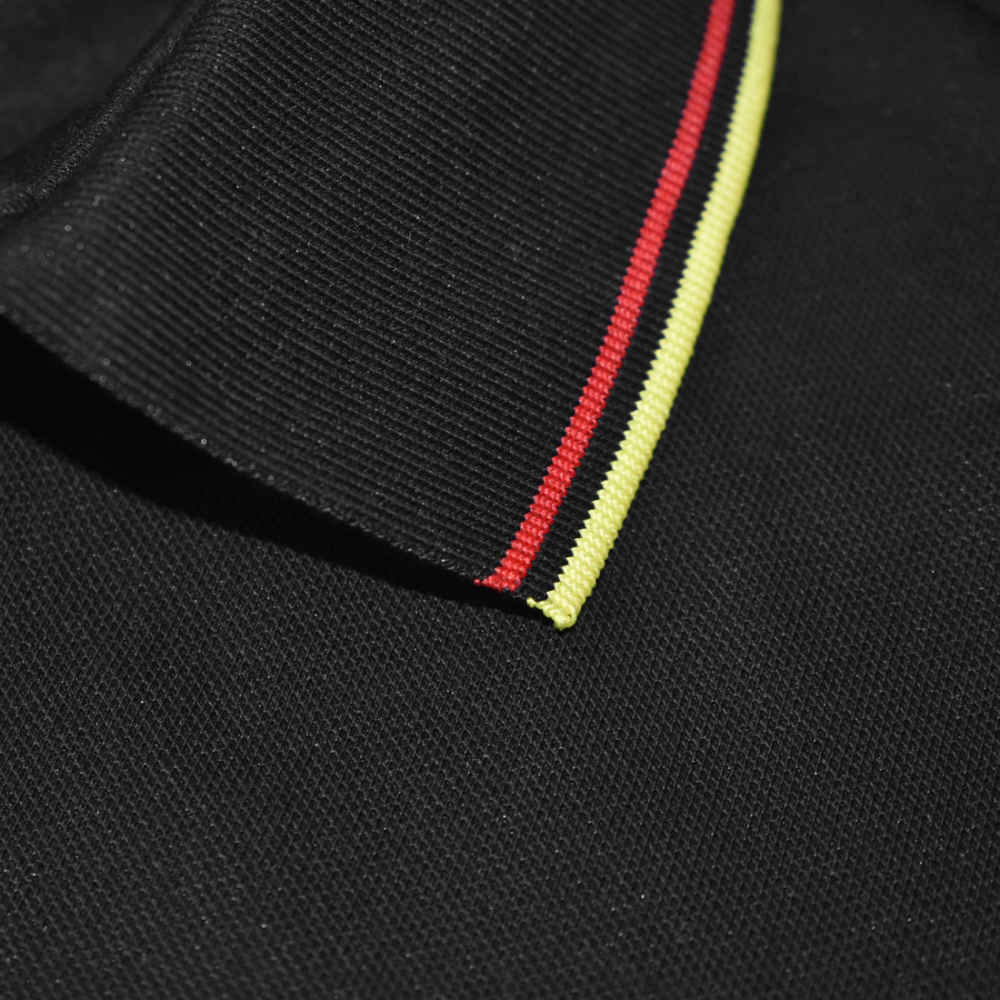 Prada Black Premium Quality Polo Tees-thumb-4