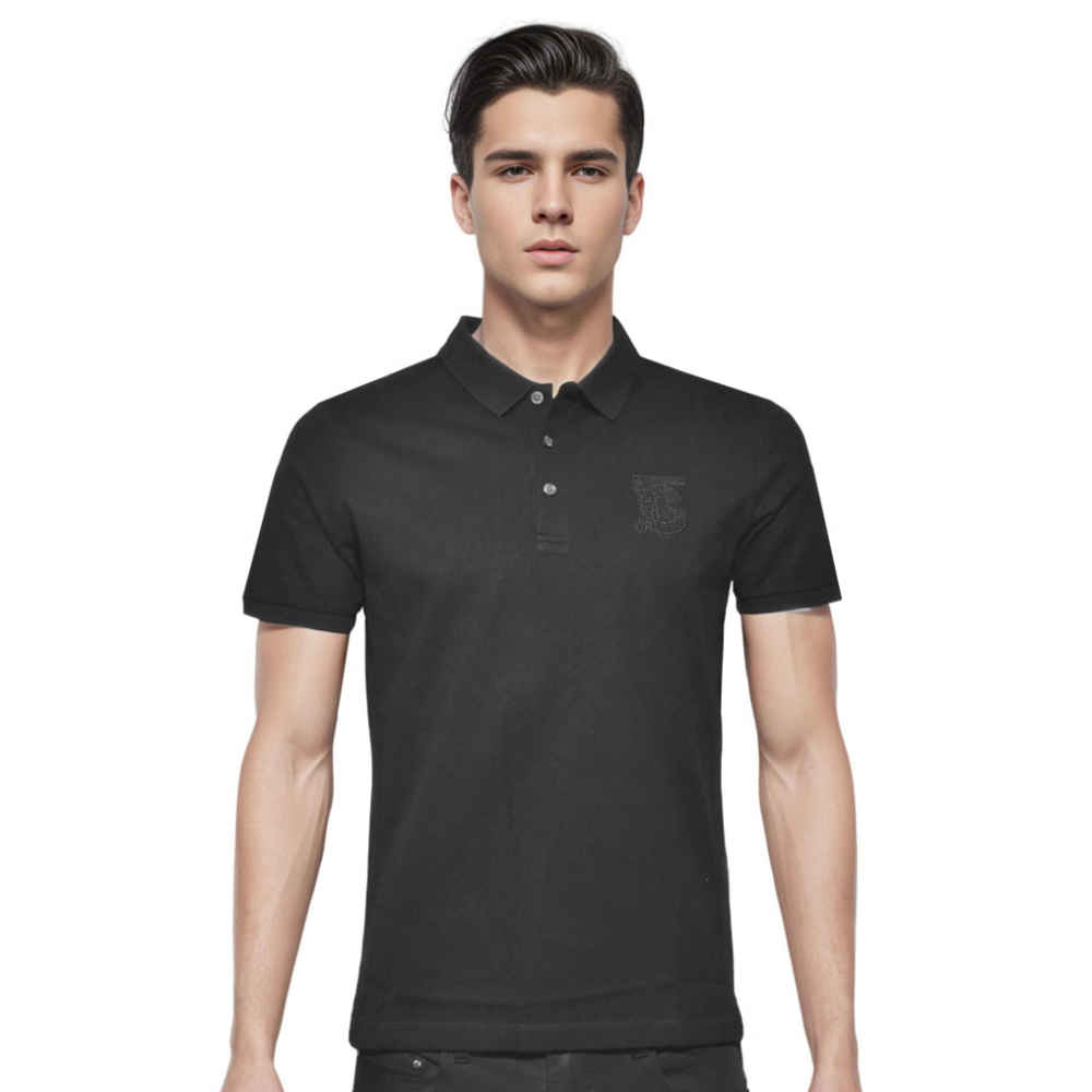 Burberry Black Premium Quality Luxury Tees-thumb-0