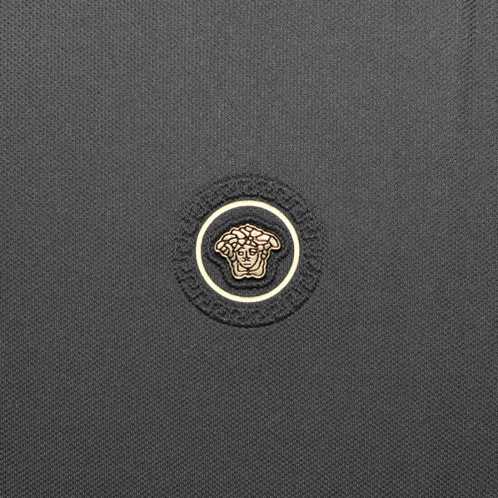 Versace Grey Premium Quality Polo T-shirt-3