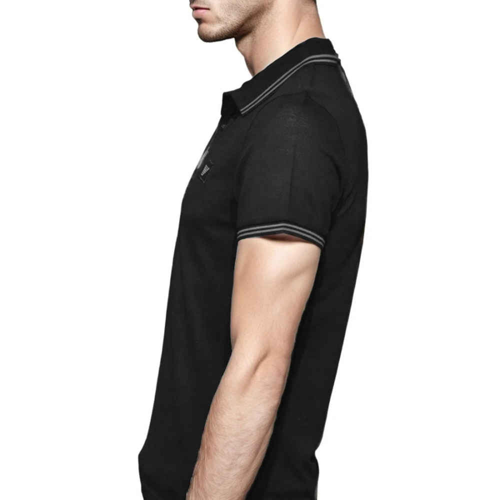 Emporio Armani Black Premium Quality Half Sleeve T-shirt-thumb-2