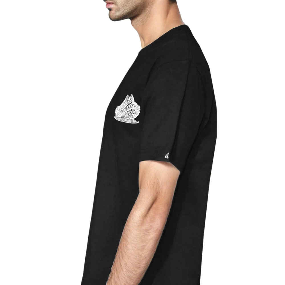 Balenciaga Black Premium Quality T-shirt-thumb-3