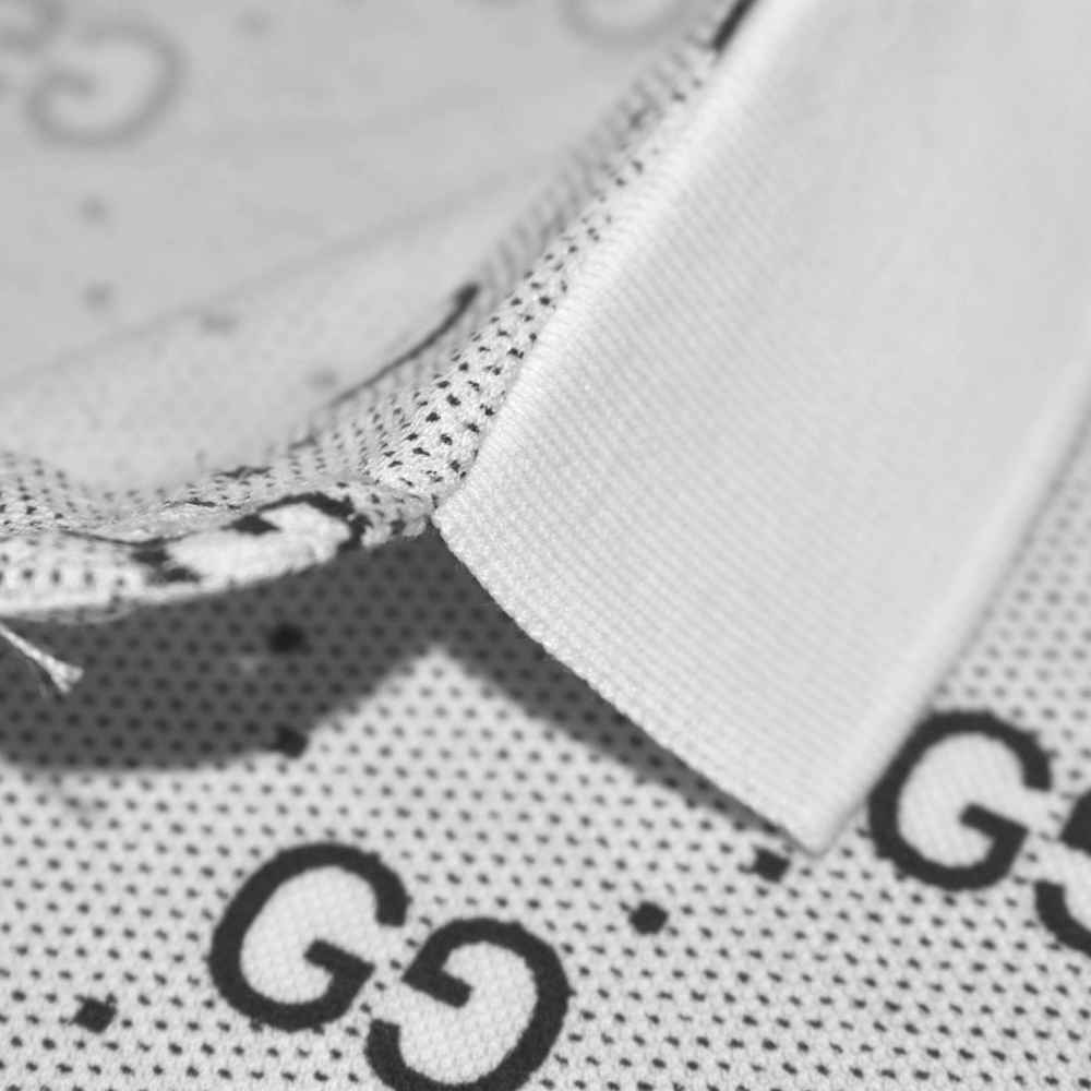 Gucci White Premium Quality Polo Tees-thumb-5