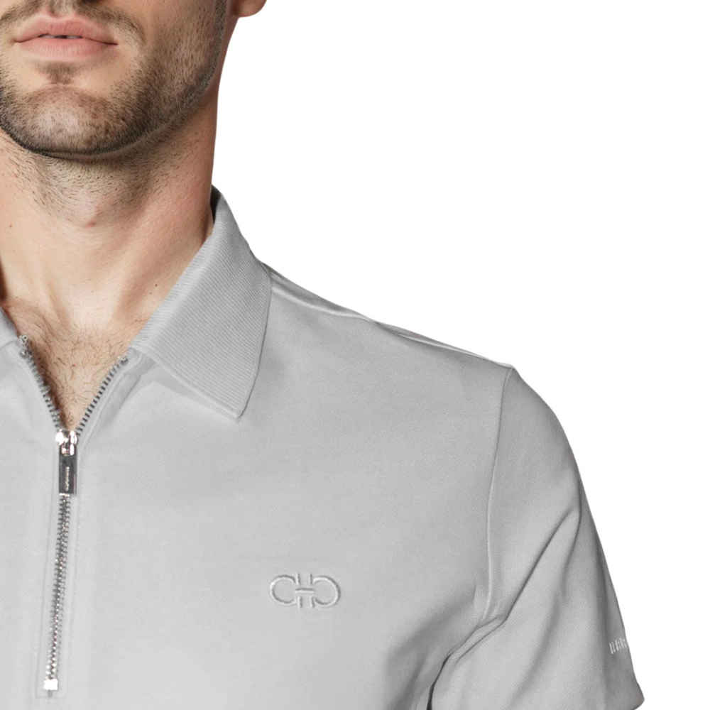 Salvatore Ferragamo Embroidered logo White Premium T-shirt-thumb-4