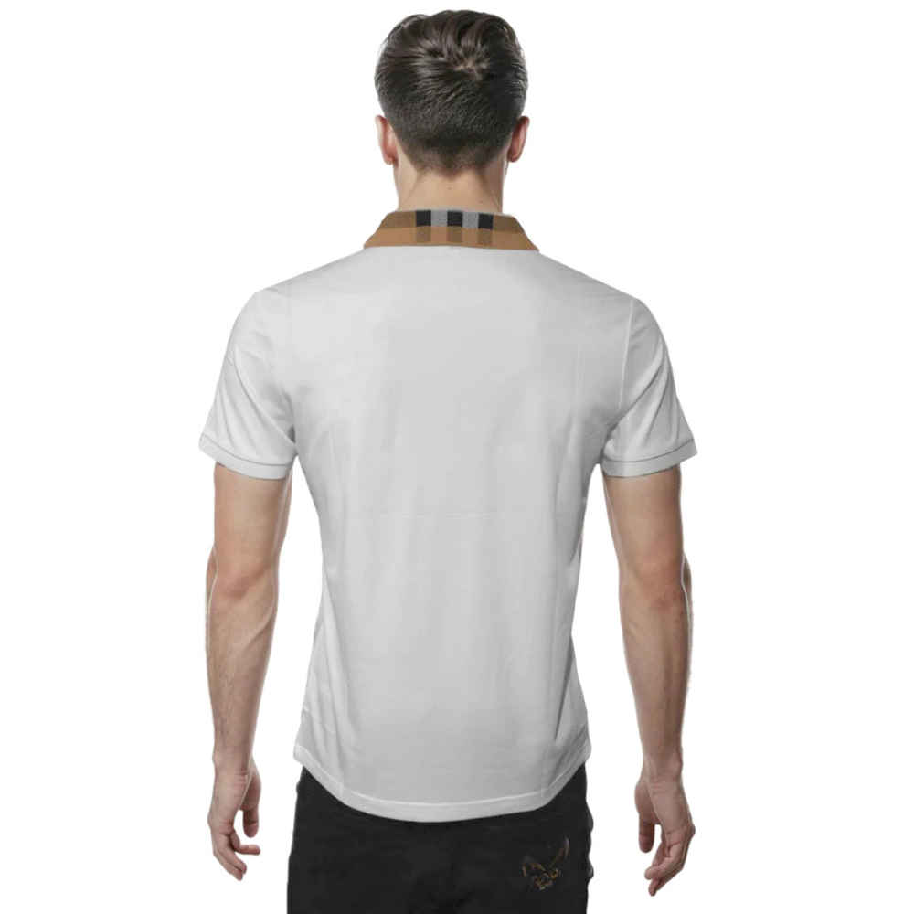 Burberry TB Embossed Logo White Premium T-shirt-1