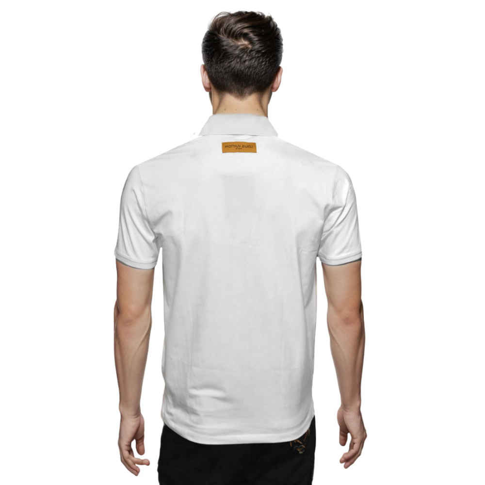 Louis Vuitton White Premium Quality T-shirt-thumb-1