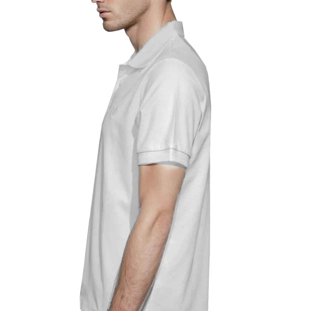 Burberry White Premium Quality Half Sleeve T-shirt-1
