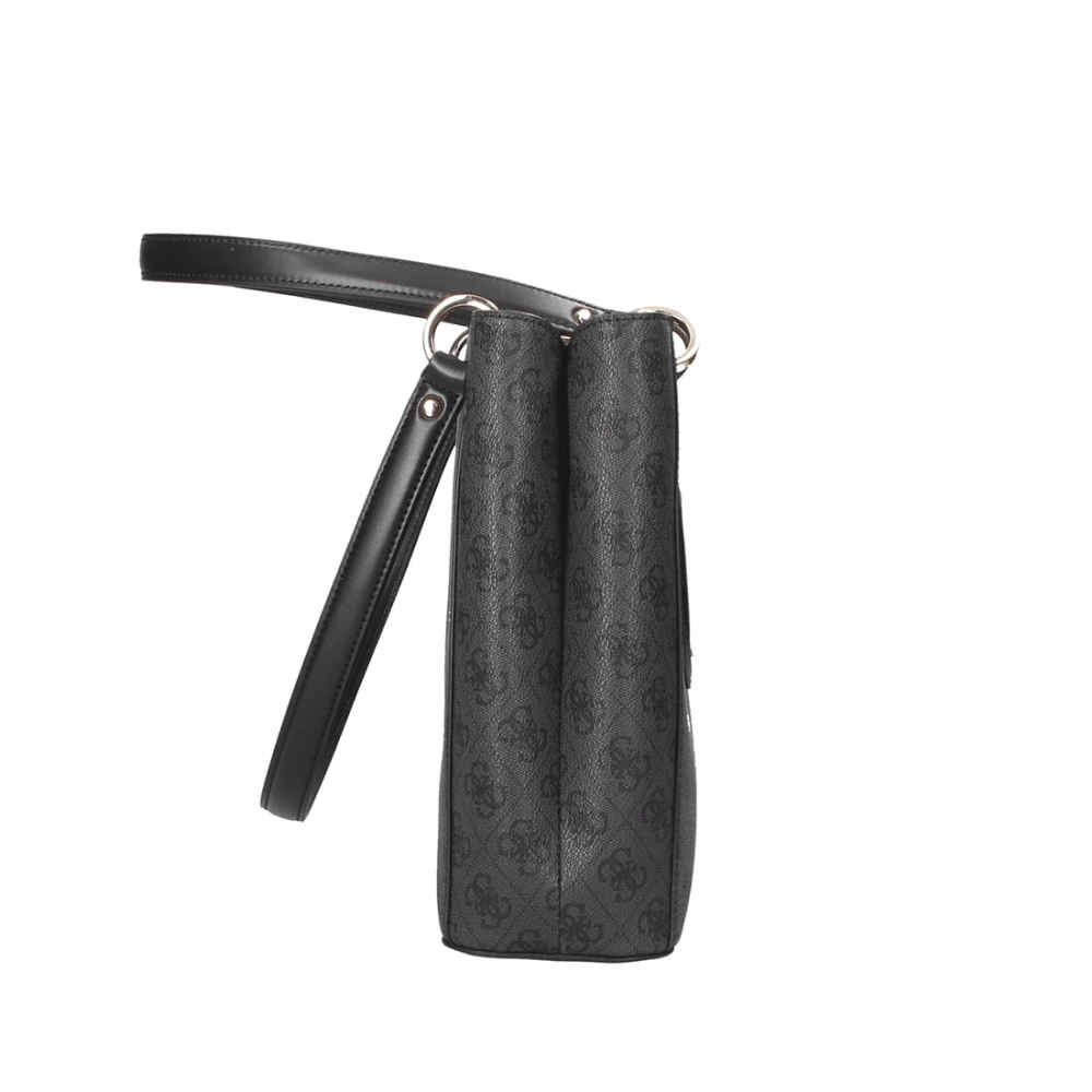 Guess Noelle Charcoal Shoulder Bag-6