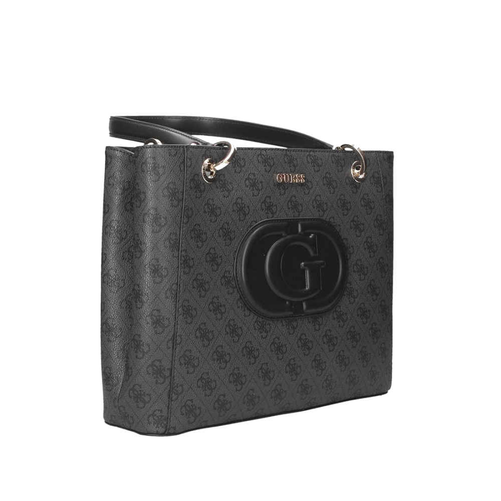 Guess Noelle Charcoal Shoulder Bag-1