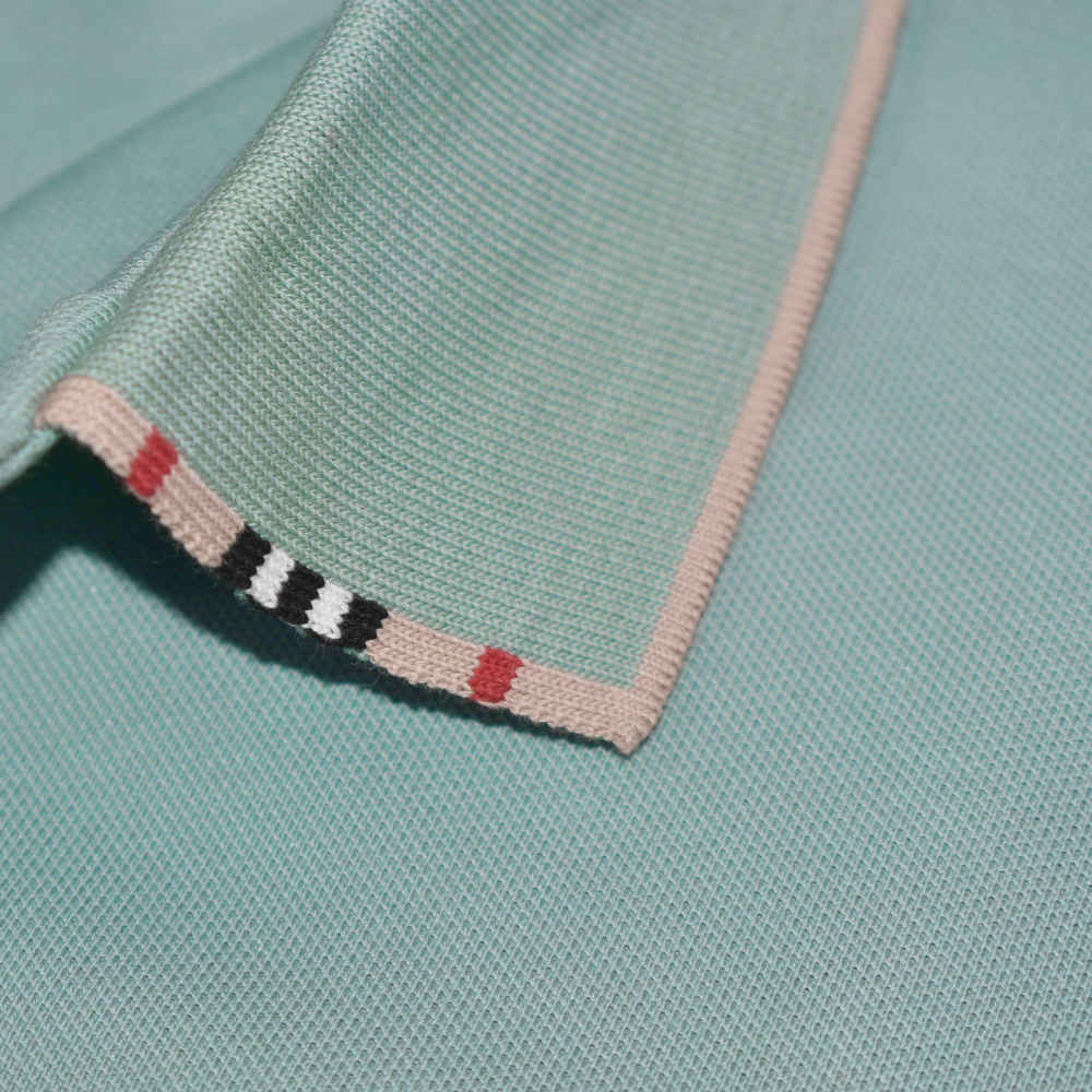 Burberry Green Premium Quality Polo Tees-thumb-4
