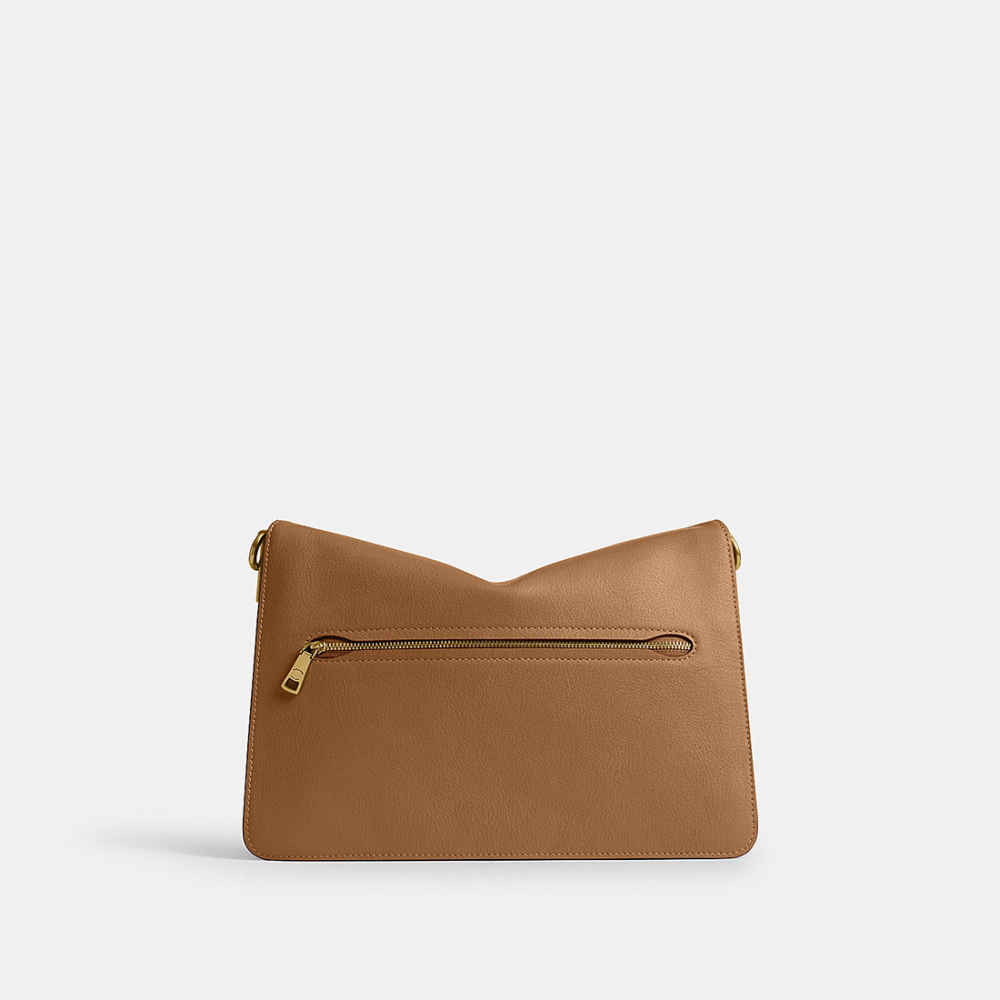 Coach Chain Tabby Brown Shoulder Bag-thumb-4