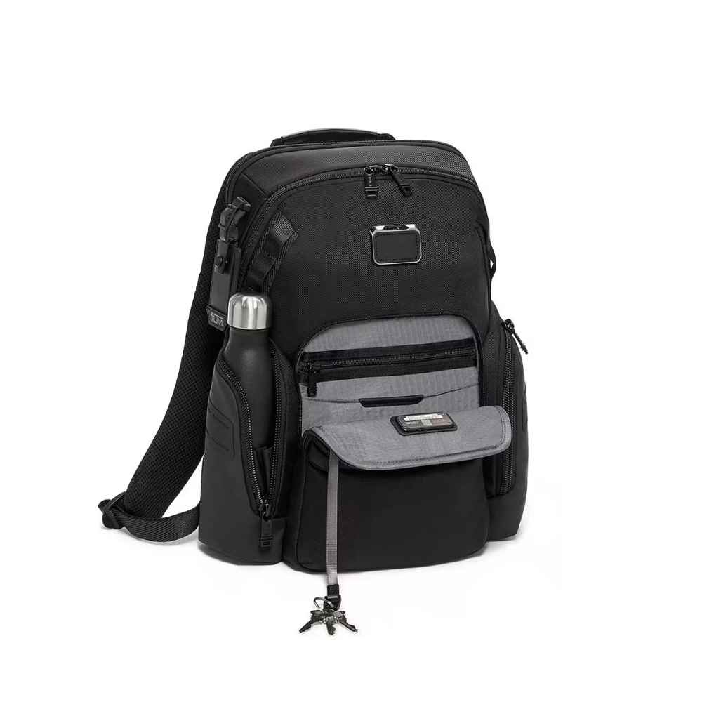 Tumi Alpha Bravo Navigation Black Backpack-3
