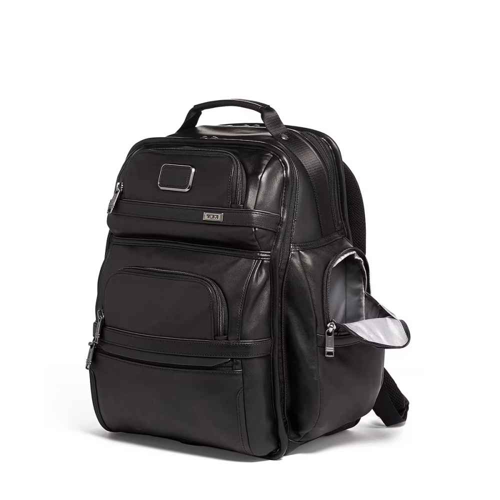 Tumi Brief Pack Leather Backpack-1