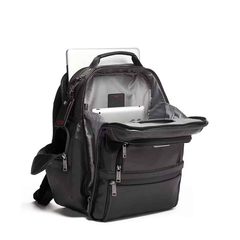 Tumi Brief Pack Leather Backpack-3