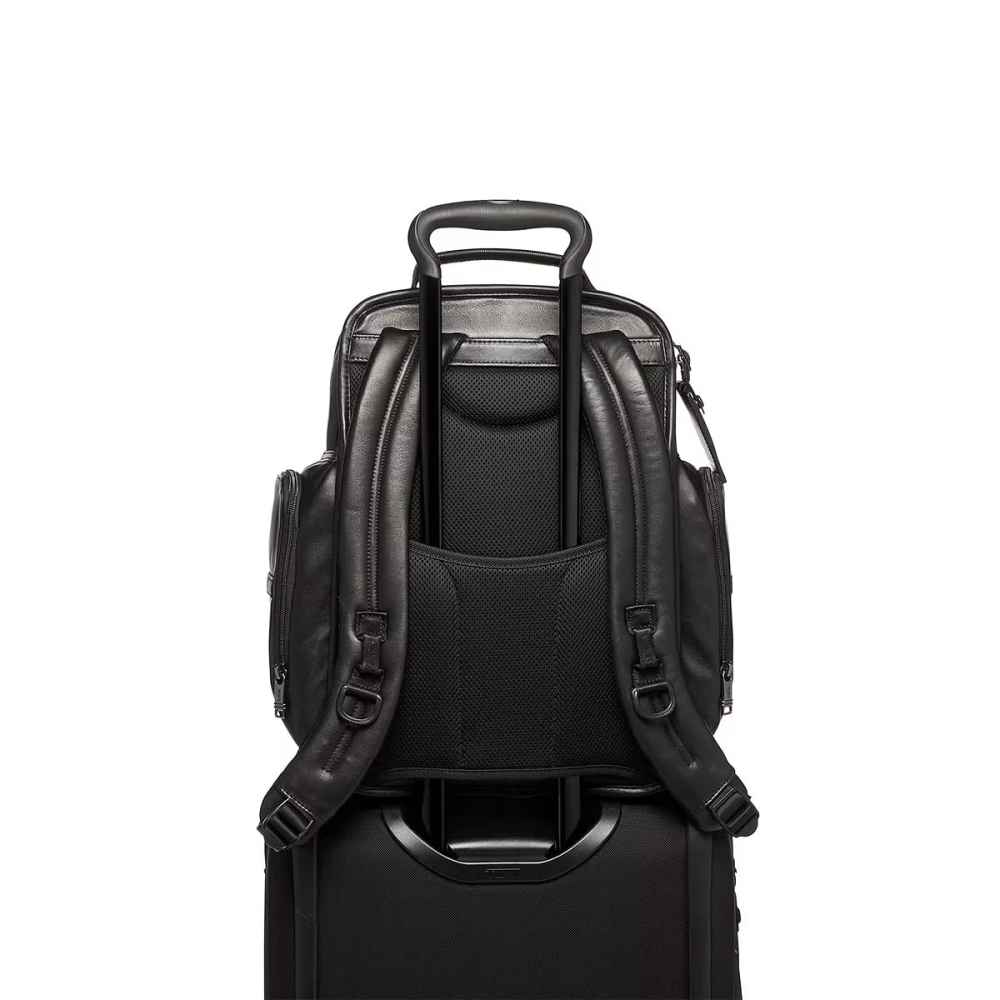 Tumi Brief Pack Leather Backpack-4