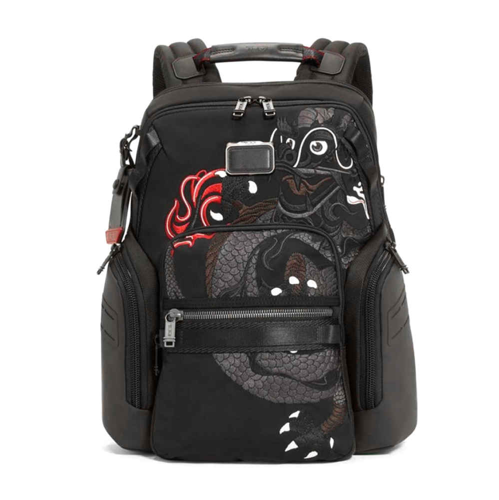 Tumi Alpha Bravo Dragon Print Navigation Backpack-thumb-0