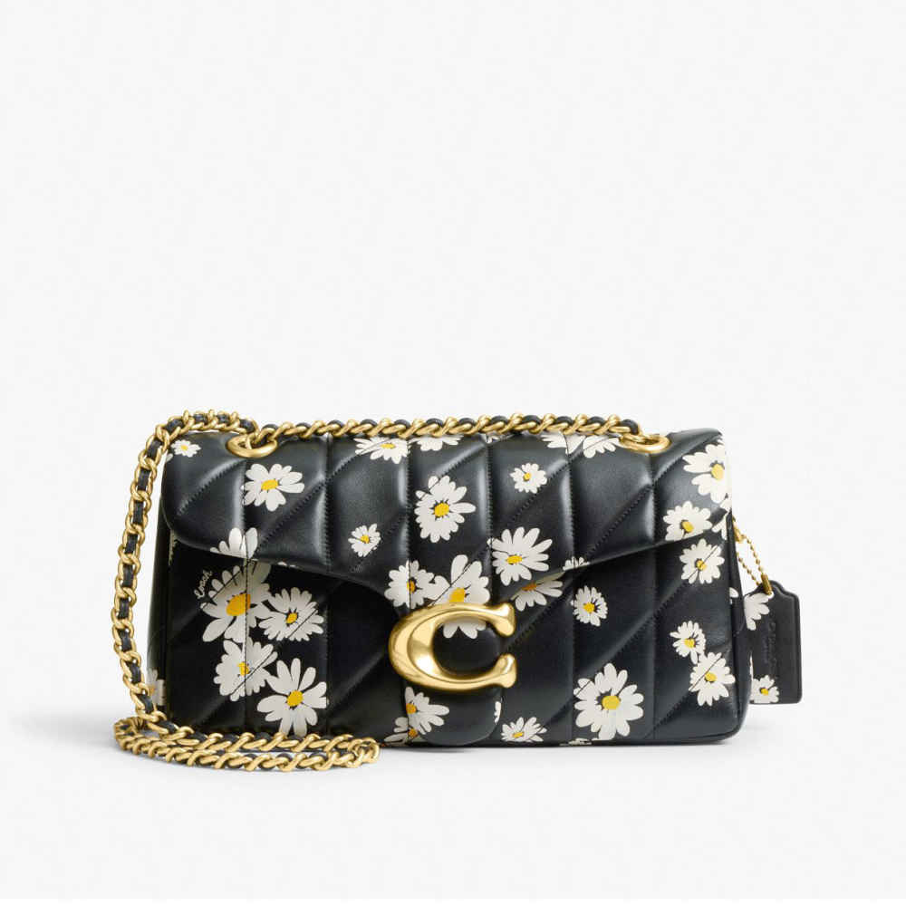 Coach Signature Canvas Black Handbag-thumb-0