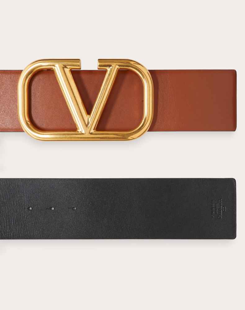 Valentino Brown & Golden Premium Quality Belt-1