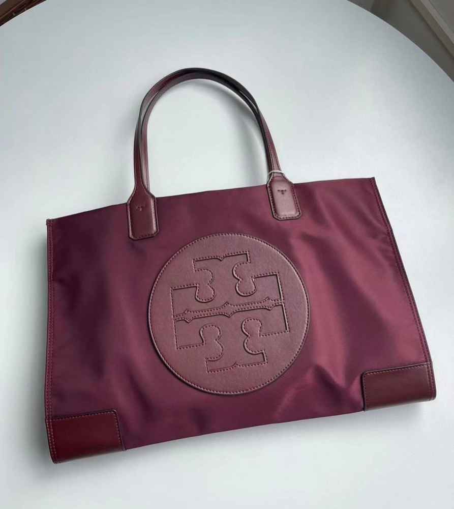 Tory Burch Medium Eleanor Wine Bag-thumb-0