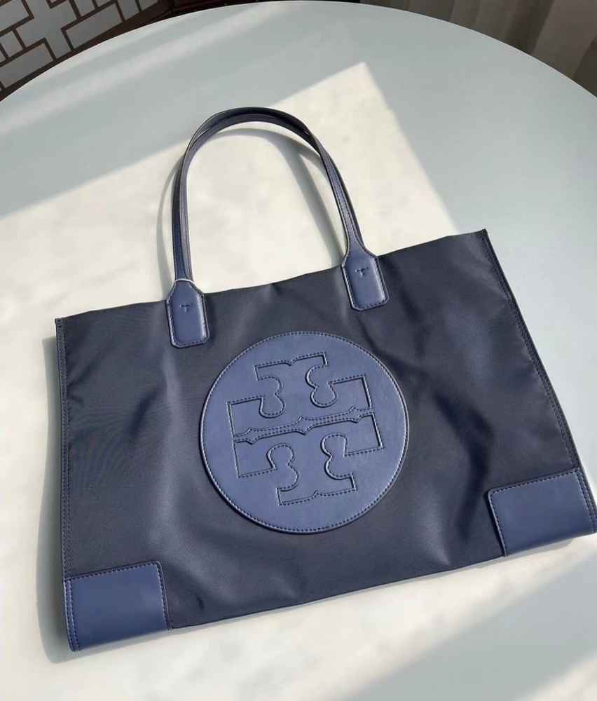 Tory Burch Medium Eleanor Blue Bag-thumb-0