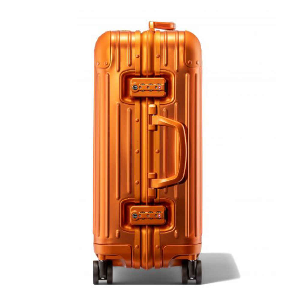 Rimowa Orange Premium Cabin Trolley Bag-3