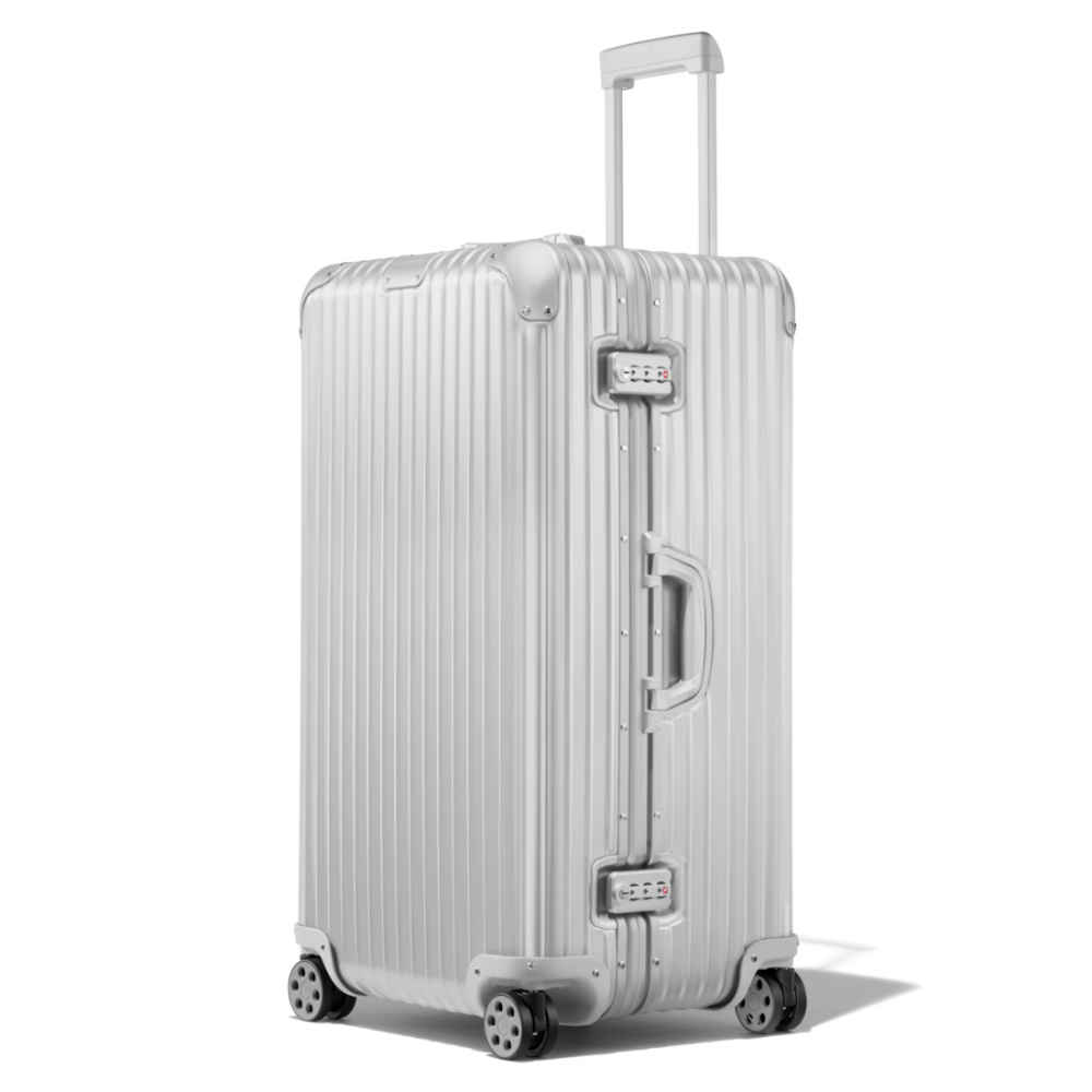 Rimowa Silver Premium Trunk Plus Trolley Bag-thumb-2