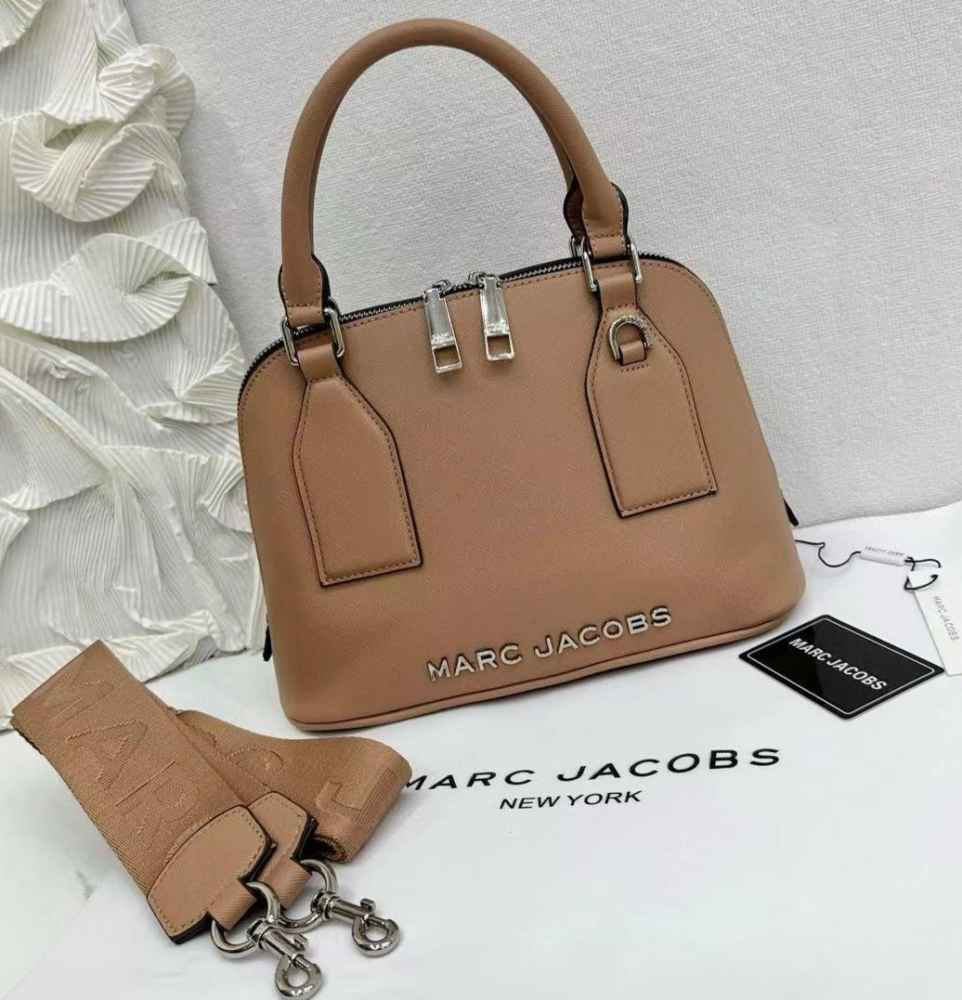 Marc Jacob Brown Leather Bag-thumb-0