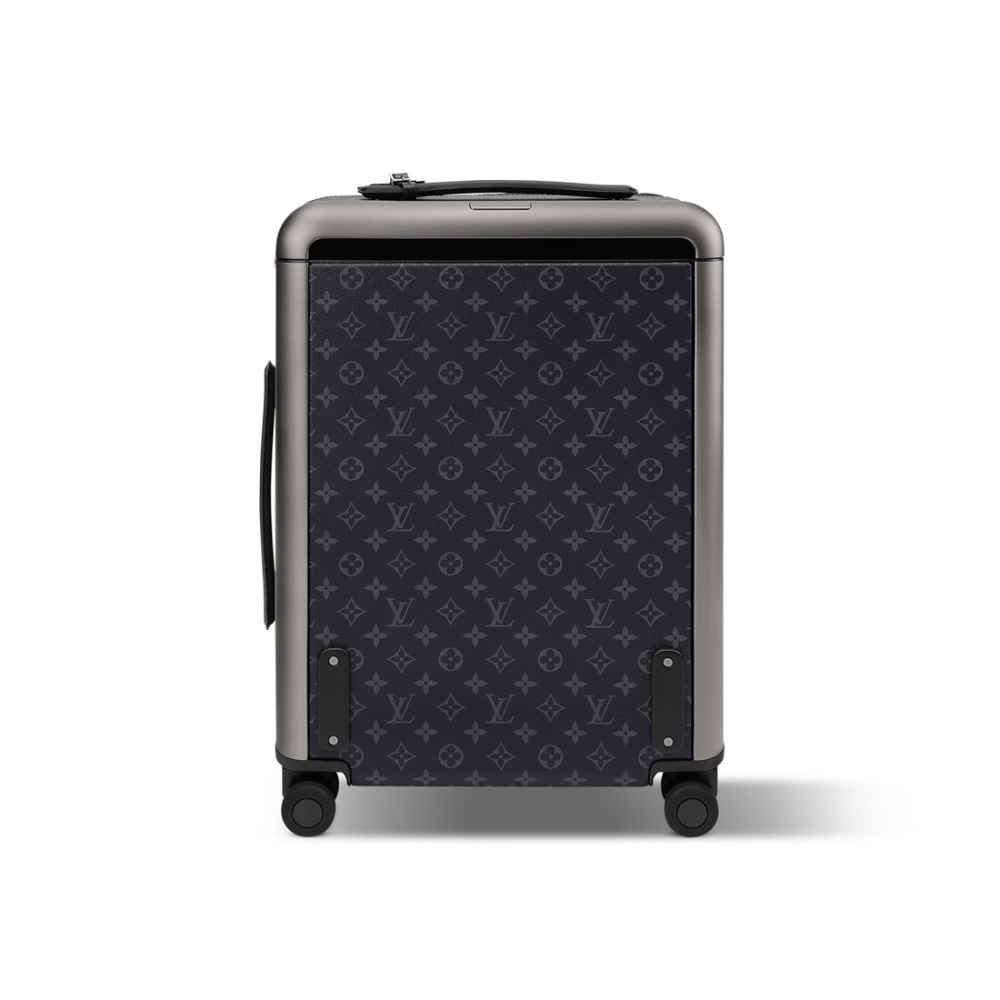 Louis Vuitton Black Premium Cabin Trolley Bag with Front zipped compartment-thumb-1