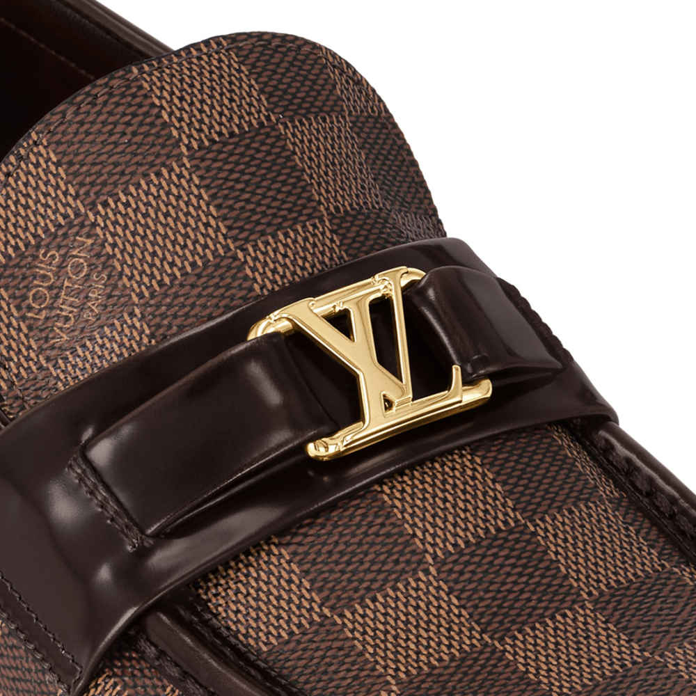 Louis Vuitton Brown Premium Quality Loafer-thumb-6