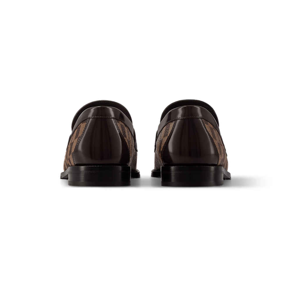Louis Vuitton Brown Premium Quality Loafer-thumb-4
