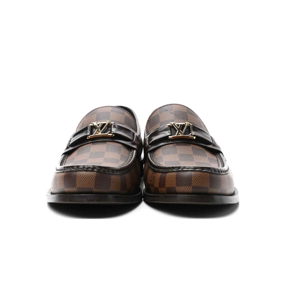Louis Vuitton Brown Premium Quality Loafer-thumb-7
