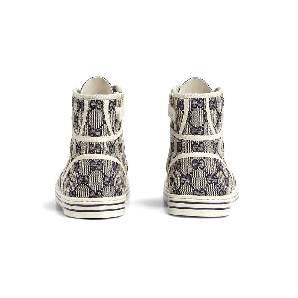 Gucci White & Brown Premium Quality Sneakers-4