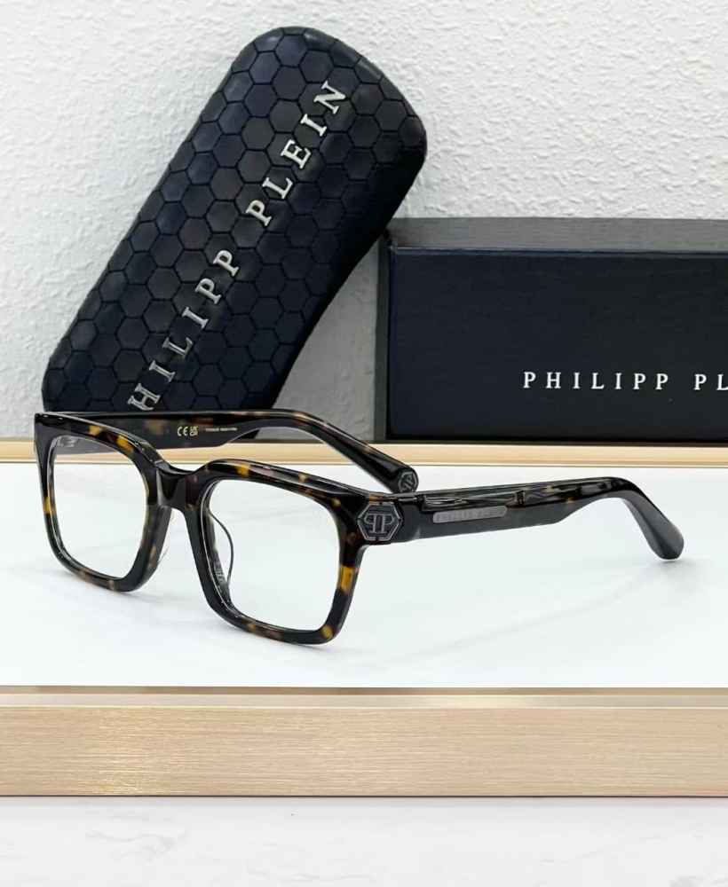 Philipp Plein Black & Silver Luxury Sunglasses-thumb-1