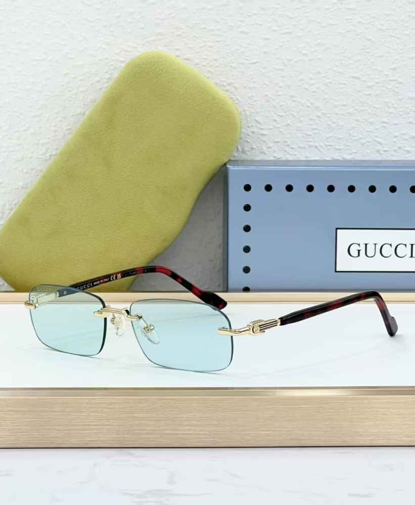 Gucci Blue Luxury Sunglasses-thumb-0