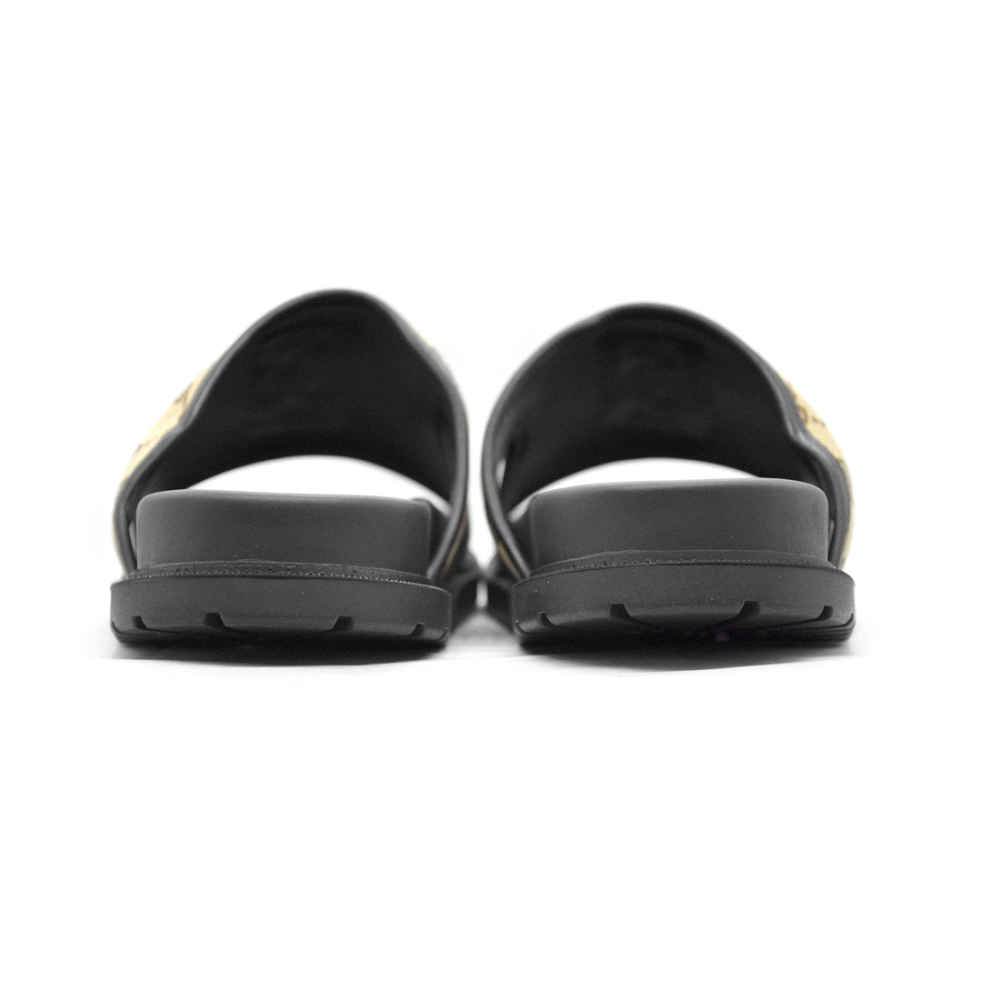 Gucci GG Canvas Brown Mens Flip-flops-thumb-3