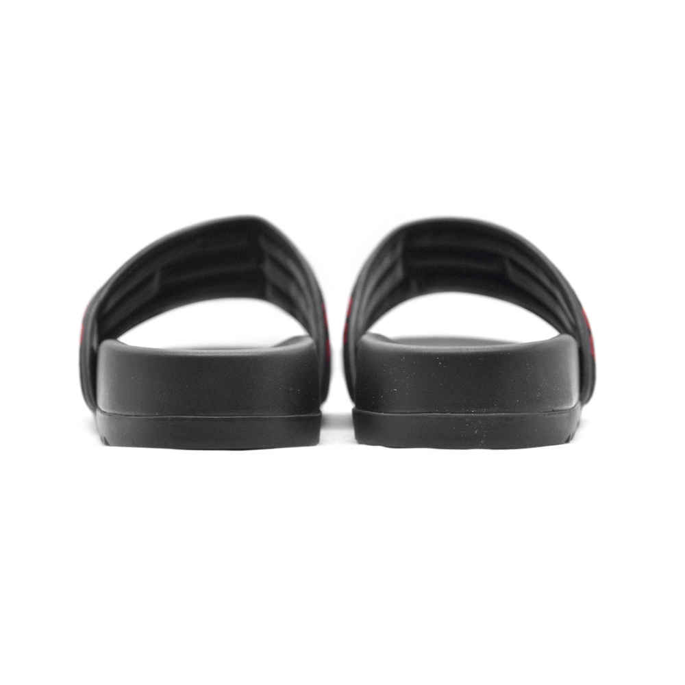 Gucci GG Canvas Black/Red Mens Flip-flops-3